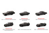 Greenlight Black Bandit Series 24 Diecast Car Set - Box of 6 assorted 1/64 Scale Diecast Model Cars