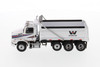 Western Star 4700 SFFA Dump Truck, White - Diecast Masters 71034 - 1/50 scale Diecast Model Toy Car
