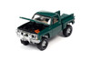 1980 Chevy Custom Deluxe Stepside Pickup Truck, Bright Green - Auto World AWSP057/24B - 1/64 scale Diecast Model Toy Car