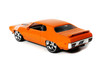 1972 Plymouth GTX, Orange - Jada Toys 32697/4 - 1/24 scale Diecast Model Toy Car