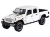 2021 Jeep Gladiator Rubicon (Hard Top), White - Motor Max 79368/2D - 1/27 scale Diecast Model Toy Car