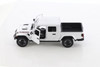 2021 Jeep Gladiator Rubicon (Hard Top), White - Motor Max 79368/2D - 1/27 scale Diecast Model Toy Car