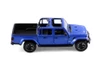 2021 Jeep Gladiator Overland (Open Top), Blue - Motor Max 79365/2D - 1/27 scale Diecast Car