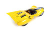 Speed Racer Shooting Star #9 with Speed X Figure, Yellow - Auto World AWSS125 - 1/18 Diecast Car