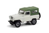 1973 Nissan Patrol 60, Beige/Tan with Green Roof - Greenlight 47070D/48 - 1/64 scale Diecast Car