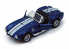 1965 Shelby Cobra 427 S/C Convertible, Blue - Kinsmart 5322/4D - 1/32 Diecast Car (New, but NO BOX)