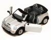 Mini Cooper S Convertible, Silver - Kinsmart 5089D - 1/28 Diecast Car (Brand New, but NOT IN BOX)