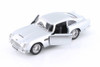 1963 Aston Martin Vulcan Hard Top, Silver - Kinsmart 5406D - 1/38 Scale Diecast Model Toy Car