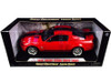 2008 Ford Shelby Mustang GT500 Super Snake, Red with Black Stripes - Shelby Collectibles SC313R - 1/18 scale Diecast Model Toy Car