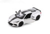 2020 Chevy Corvette Stingray Coupe Z51, White - Showcasts 34527D4 - 1/24 scale Diecast Model Toy Car (1 car, no box)