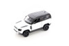 Land Rover Defender 90, White - Kinsmart 5428D - 1/36 scale Diecast Model Toy Car