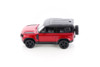 Land Rover Defender 90, Red - Kinsmart 5428D - 1/36 scale Diecast Model Toy Car