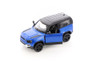 Land Rover Defender 90, Blue - Kinsmart 5428D - 1/36 scale Diecast Model Toy Car