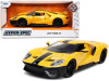 2017 Ford GT, Yellow - Jada Toys 32257 - 1/24 scale Diecast Model Toy Car