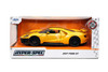 2017 Ford GT, Yellow - Jada Toys 32257 - 1/24 scale Diecast Model Toy Car