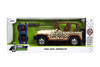 1992 Jeep Wrangler with Extra Wheels, Beige/Tan - Jada Toys 32426/4 - 1/24 scale Diecast Car