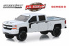 2017 Chevy Silverado Rally 2 Pickup Truck, White - Greenlight 35130E/48 - 1/64 Scale Diecast Model Toy Car