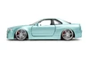 Brian's Nissan Skyline GT-R BNR34, Fast and Furious Toys 32608/4 - 1/24 scale Diecast Model Toy Car