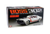 1969 Ford Boss 302 Mustang Street Fighter, Silver and red - Acme A1801842 - 1/18 scale Diecast Model Toy Car