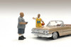 Lowriderz Figure I, Gray - American Diorama 76373 - 1/24 scale Figurine - Diorama Accessory