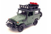 1974 Toyota FJ40 Land Cruiser, Matte Green - Motor Max 79137GN - 1/24 scale Diecast Model Toy Car