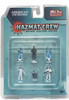 Hazmat Crew, Multi - American Diorama 76466MJ - 1/64 scale Figurine - Diorama Accessory