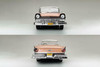 1957 Ford Fairlane 500 Skyliner, Silver Mocha Brown with Coral Sand - Sun Star 1345 - 1/18 scale Diecast Model Toy Car