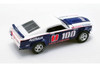 1969 Ford Mustang Trans Am #U100 and Allan Moffat Racing U100 Ford F-350 Ramp Truck, Blue and White - Greenlight 51342 - 1/64 scale Diecast Model Toy Car