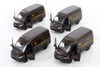  Mercedes-Benz Sprinter UPS Delivery Van  Car Set - Box of 12 Assd 1/48 scale Diecast Model Cars