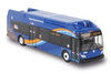 MTA New Flyer Xcelsior Transit Electric Hybrid Bus, Blue - Daron NY2050 - 1/87 scale Diecast Bus