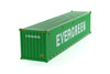 40' Dry Goods Sea Shipping Container 'Evergreen' - Diecast Masters 91027D - 1/50 Plastic Replica