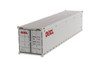 40' Dry Goods Sea Shipping Container 'OOCL', White - Diecast Masters 91027B - 1/50 Plastic Replica
