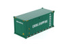 20' Dry Goods Sea Shipping Container 'China Shipping', Diecast Masters 91025C, 1/50 Plastic Replica