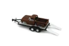 Haul N Go 2 Set, Silver - American Diorama 38378MJ - 1/64 scale Figurine - Diorama Accessory