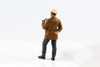 Race Day 2 Figure III, Brown and Blue - American Diorama 76397 - 1/24 Figurine - Diorama Accessory