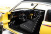 1969 Pontiac GTO Judge Hardtop, Yellow and Black - Auto World AMM1252 - 1/18 scale Diecast Car