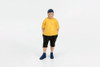 Car Meet 1 Figure II, Yellow and Black - American Diorama 76378 - 1/24 Figurine - Diorama Accessory