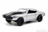 Fast & Furious Roman's Chevy Camaro, Silver - Jada Toys 97186 - 1/32 Scale Diecast Model Toy Car