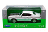 1970 Buick GSX, White - Welly 22433 - 1/24 scale Diecast Model Toy Car
