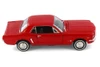 1964 1/2 Ford Mustang Coupe, Red - Welly 22451WR - 1/24 scale diecast model car