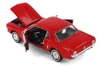 1964 1/2 Ford Mustang Coupe, Red - Welly 22451WR - 1/24 scale diecast model car