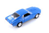 1969 Ford Mustang Boss 429, Blue - Welly 24067WBU - 1/24 scale Diecast Model Toy Car