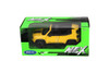 Jeep Renegade Trailhawk, Yellow - Welly 24071WYL - 1/24 scale Diecast Model Toy Car