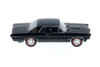 1965 Pontiac GTO, Black - Welly 22092WBK - 1/24 scale Diecast Model Toy Car