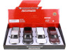 Box of 4 2019 Dodge Ram 1500 Pickup Truck Diecast Car Set - Showcasts 1/24 scale Diecast Model Cars, Assorted Colors