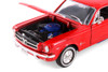 1964 1/2 Ford Mustang Coupe, Red - Showcasts® 22451- 1/24 Scale Diecast Model Toy Car (Brand New, but NOT IN BOX)