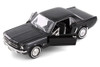 1964 1/2 Ford Mustang Coupe, Black - Showcasts® 22451- 1/24 Scale Diecast Model Toy Car (Brand New, but NOT IN BOX)