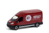 Indian Motorcycle Sales & Service 2015 Ford Transit LWB High Roof Van, Burgundy - Greenlight 53030B/48 - 1/64 scale Diecast Model Toy Car