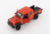 2020 Jeep Gladiator Pickup, Red - Welly 24103/4D - 1/24 scale Diecast Model Toy Car