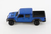 2020 Jeep Gladiator Pickup, Blue - Welly 24103/4D - 1/24 scale Diecast Model Toy Car